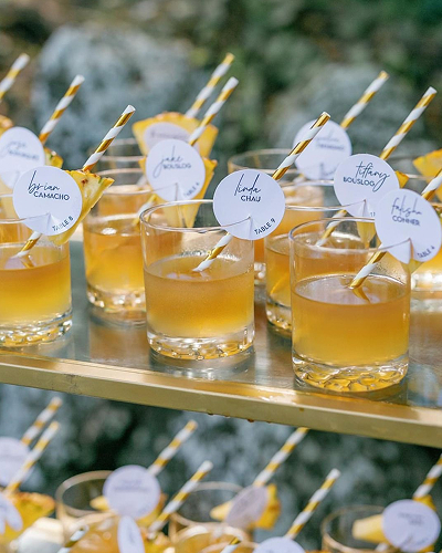 웰컴 드링크 이벤트